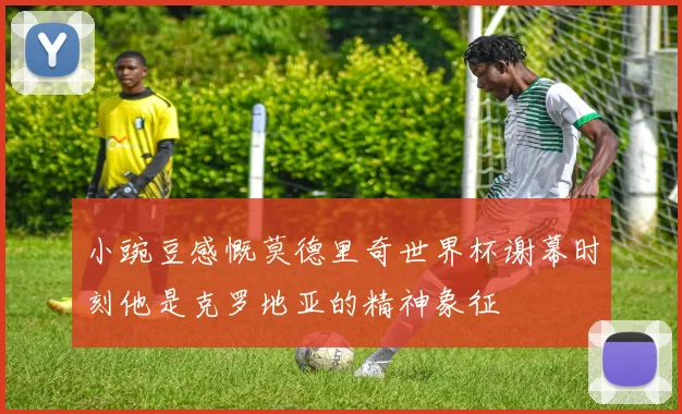 小豌豆感慨莫德里奇世界杯谢幕时刻他是克罗地亚的精神象征